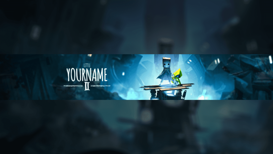 Free Little Nightmares 2 YouTube Banner Template | 5ergiveaways