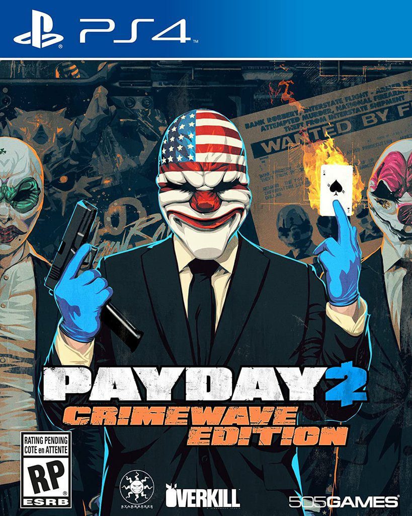 PAYDAY 2: CRIMEWAVE EDITION. (PS4)