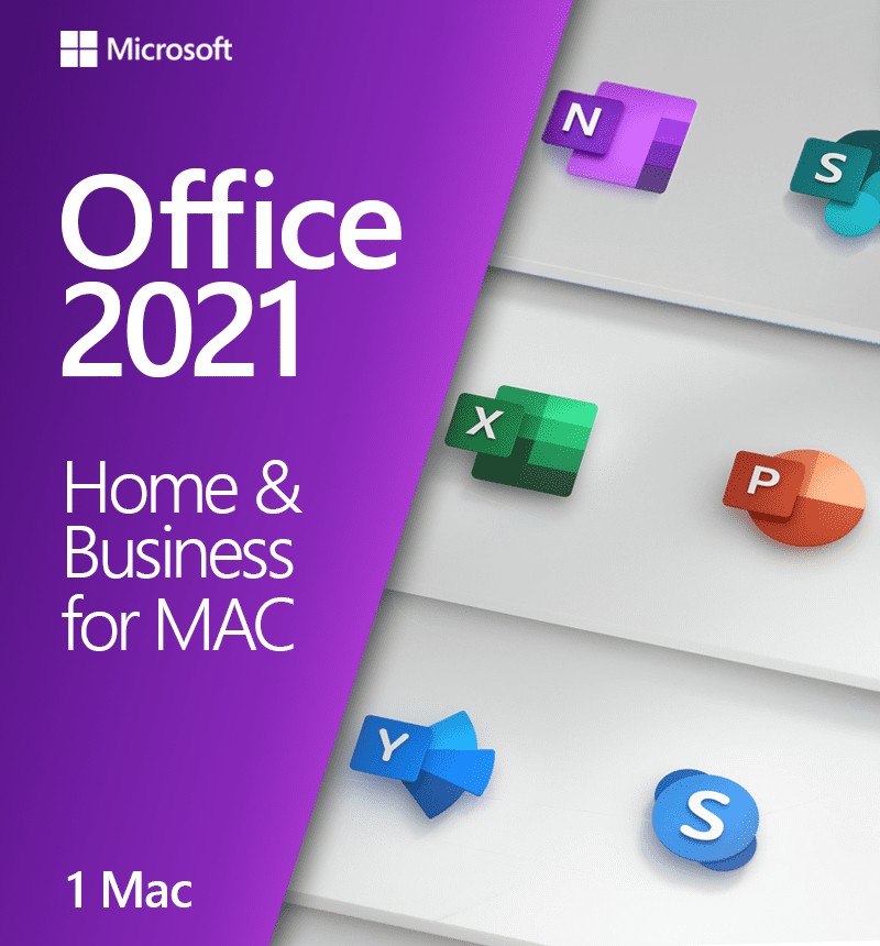 Microsoft Office 2021 Home and Business for MAC