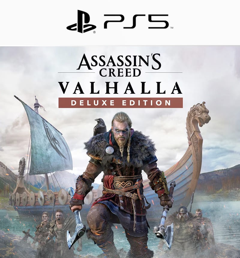 Assassin’s Creed Valhalla — Édition Deluxe (PS5)