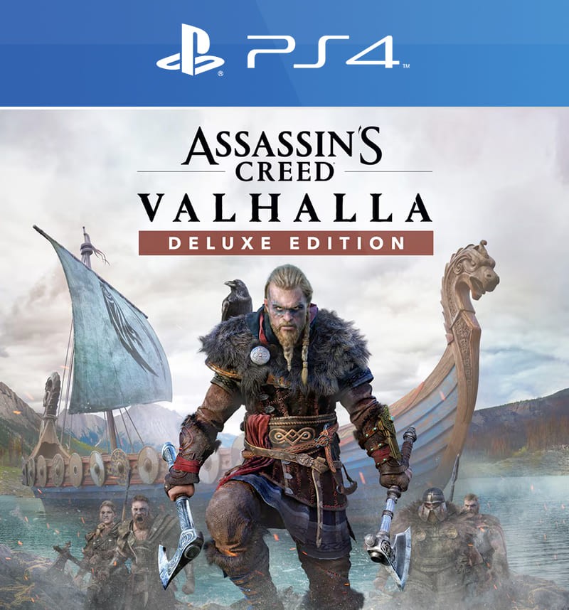 Assassins Creed Valhalla — Deluxe Edition (PS4)