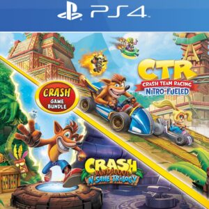 Crash Bandicoot Bundle - N. Sane Trilogy + CTR Nitro-Fueled (PS4)