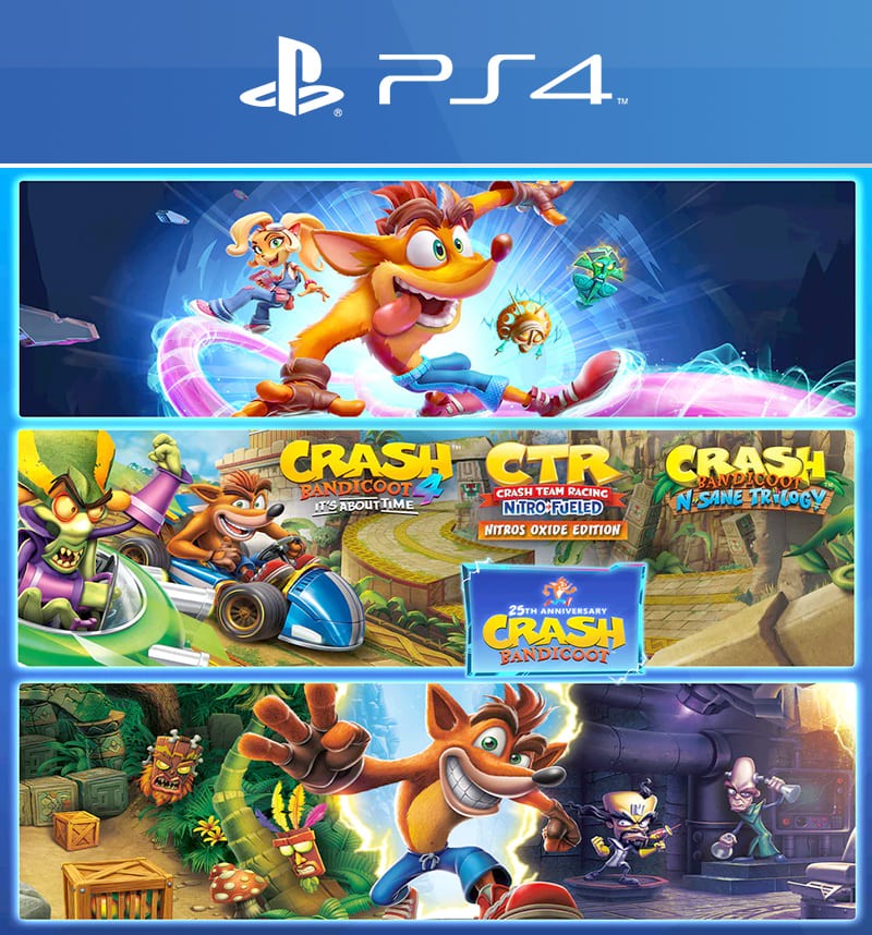 Crash Bandicoot - Crashiversary Bundle (PS4)