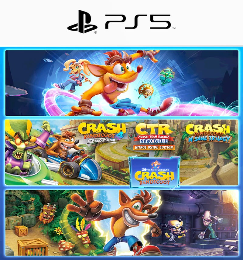 Crash Bandicoot - Crashiversary Bundle (PS5)