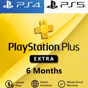 PlayStation Plus Extra: 6 months